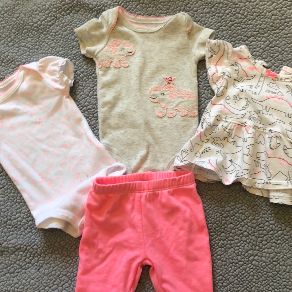 Pink dinosaurs galore!